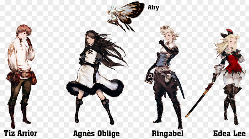 Design Bravely Default Works: The Art Of 2010-2013 Second: End Layer Video Games Character PNG