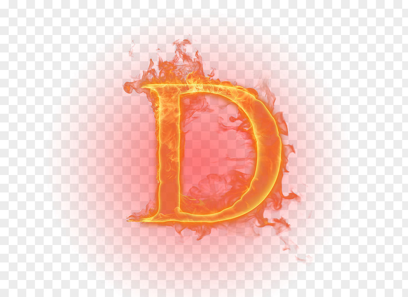 Flame Letter Light Fire English Alphabet PNG