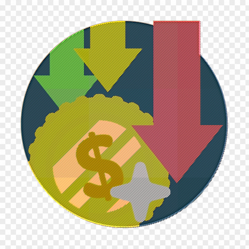 Loss Icon Decrease Money PNG
