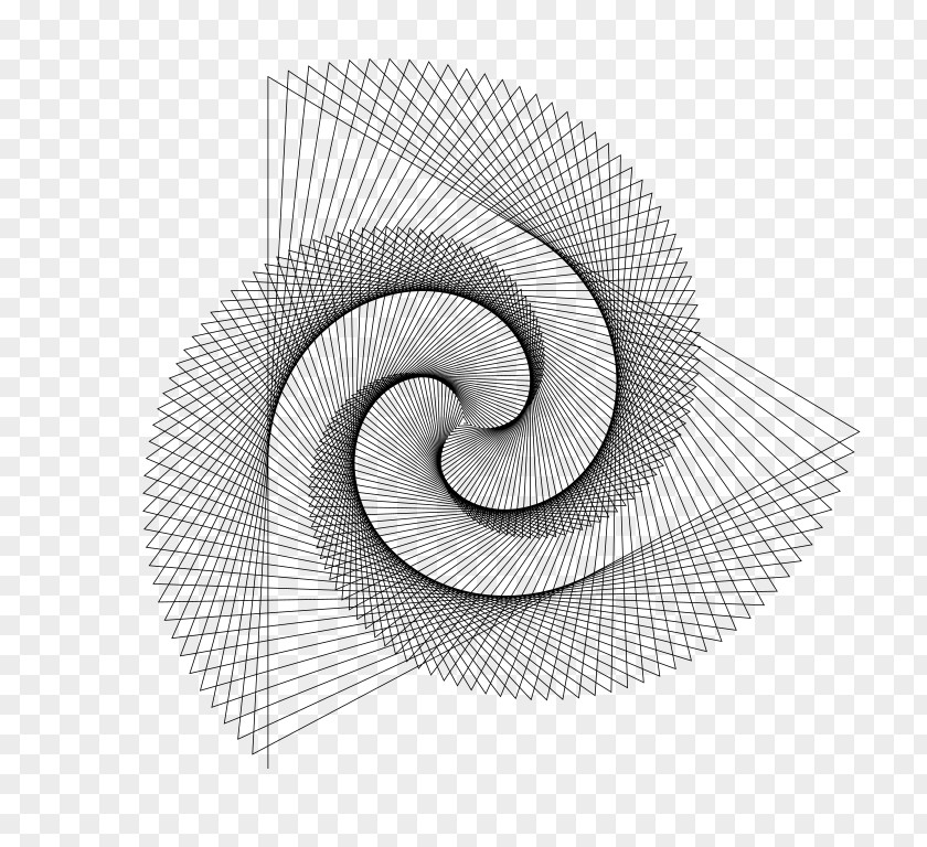 Spiral Turtle Graphics Computer Programming Language PNG