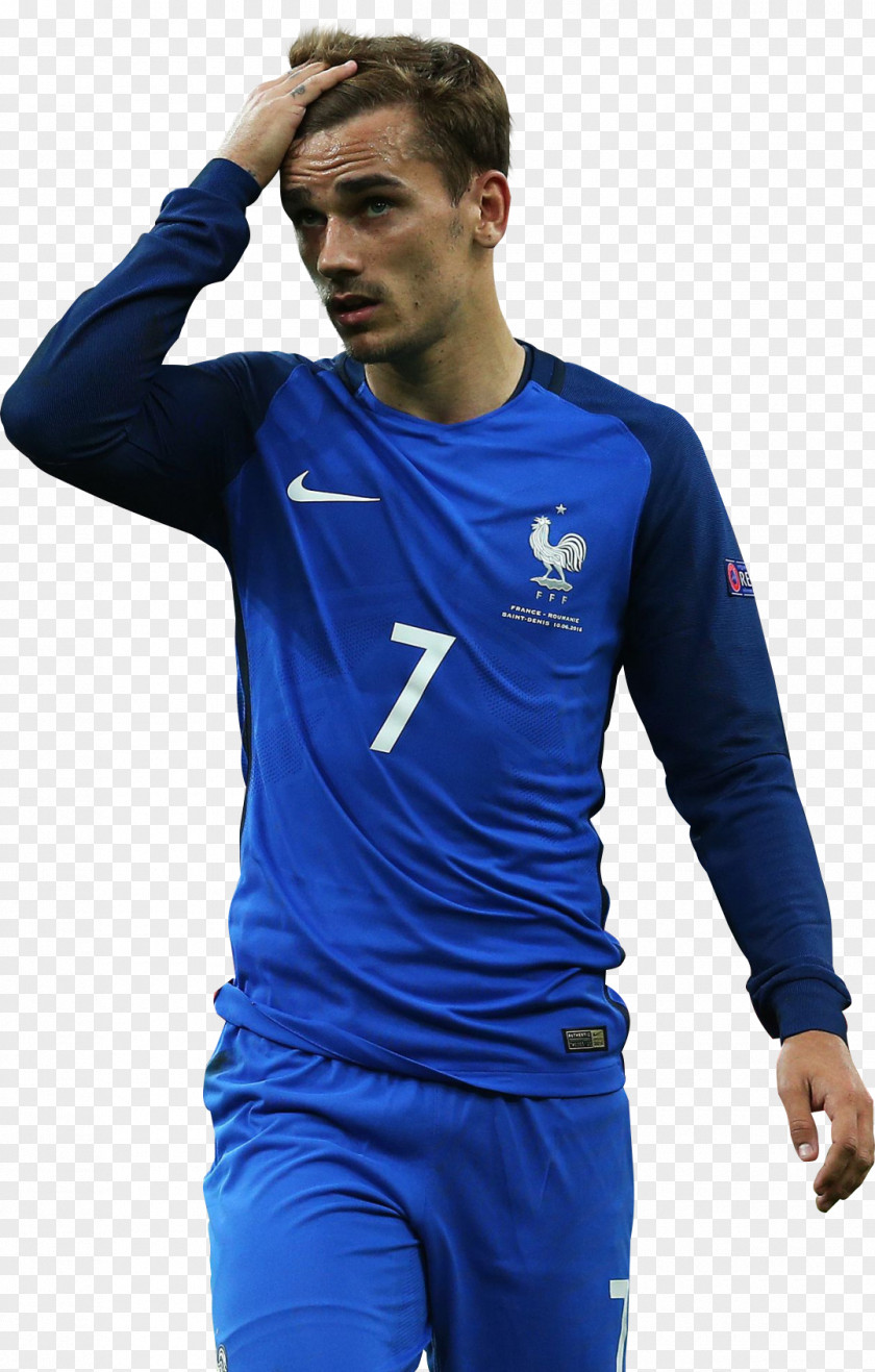 Antoine Griezmann Jersey France National Football Team Player Sleeve PNG