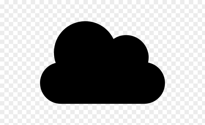 Cloud Computing Computer Software Silhouette PNG