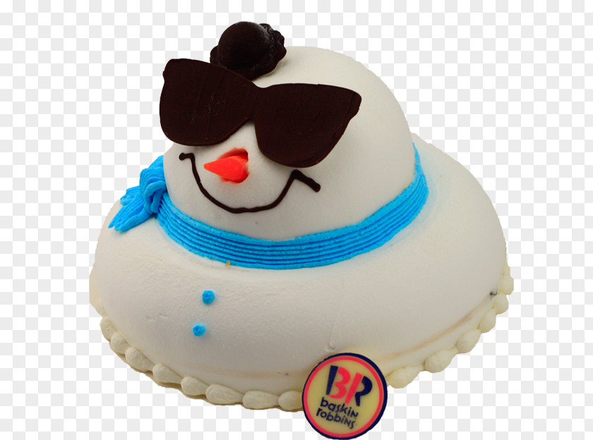 Cool Snowman Birthday Cake Layer Baumkuchen PNG