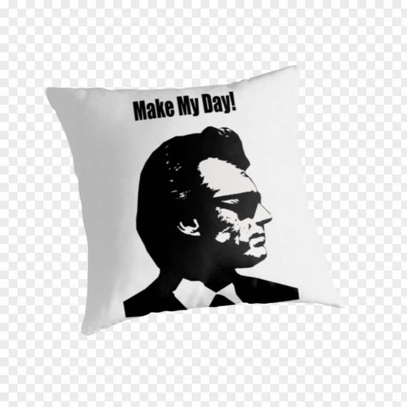 Dirty Harry Cushion Throw Pillows Font PNG