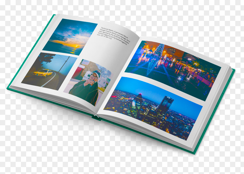 Photobook Cover Brand Book PNG