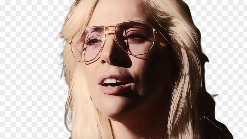 Portrait Gesture Sunglasses PNG