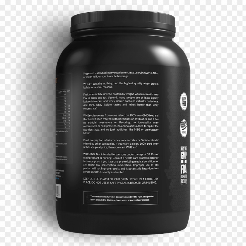 Powder Effect Dietary Supplement Milkshake Bodybuilding Whey Protein Isolate PNG