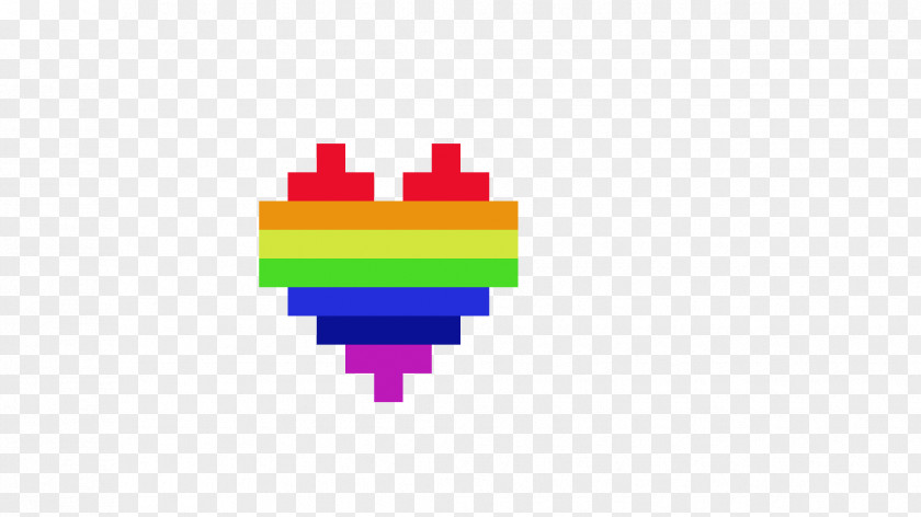 Rainbow Heart Pixel Art DeviantArt PNG