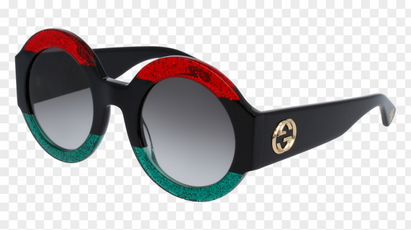 Sunglasses Gucci GG0061S Red Fashion PNG