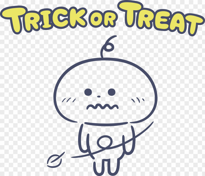 TRICK OR TREAT Happy Halloween PNG