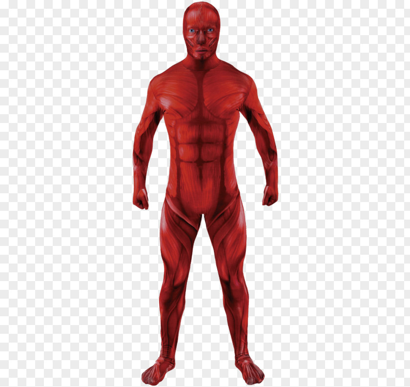 Halloween Bodysuit Costume Party Human Body Clothing PNG
