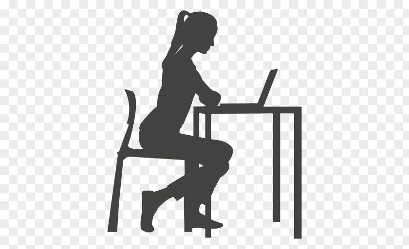 Hard Work Silhouette PNG