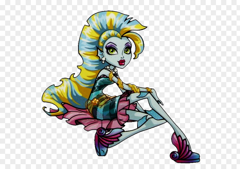 Monster Lagoona Blue High Drawing PNG