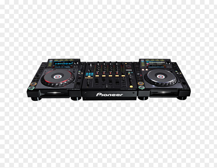 Pioneer Audio DJ Mixer Controller CDJ PNG