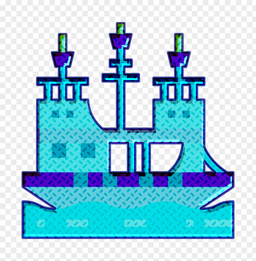 Pirate Ship Icon Pattaya Admirallica PNG
