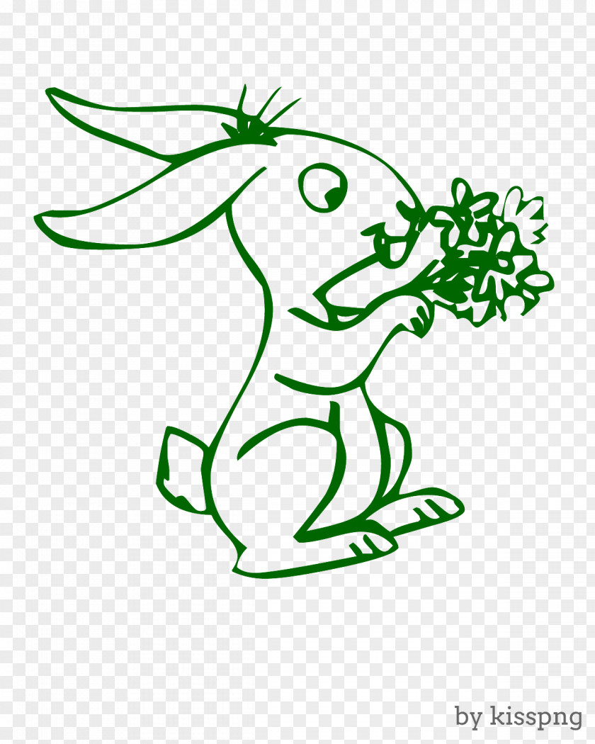 Rabbit Rabbit, Flower. PNG