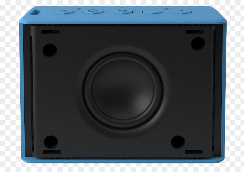Blue Creative Subwoofer Computer Speakers Studio Monitor Loudspeaker Acoustics PNG