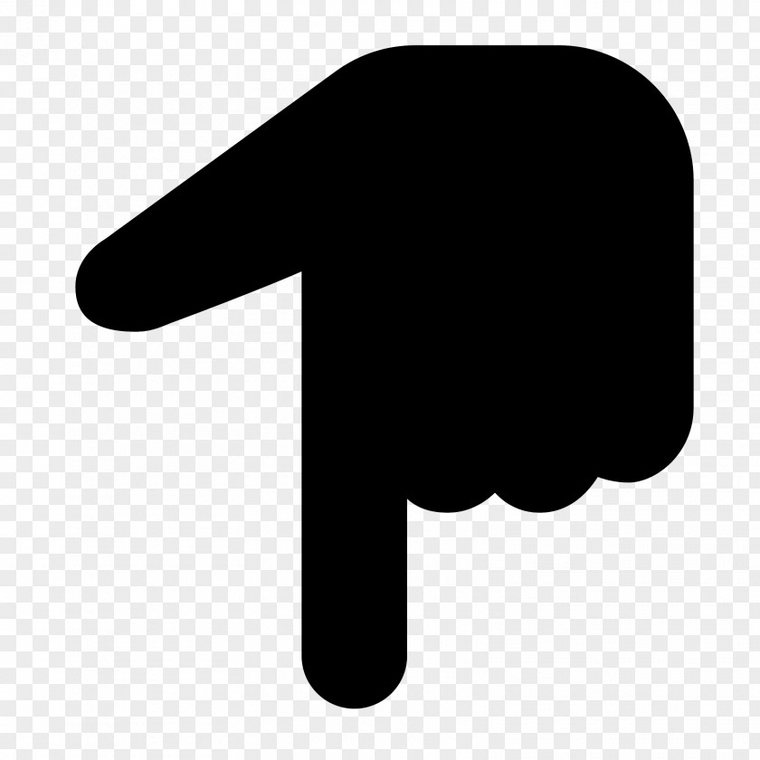 Hand Middle Finger Thumb Signal PNG