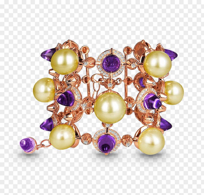 Jewellery Pearl Amethyst Jacob & Co Bracelet PNG