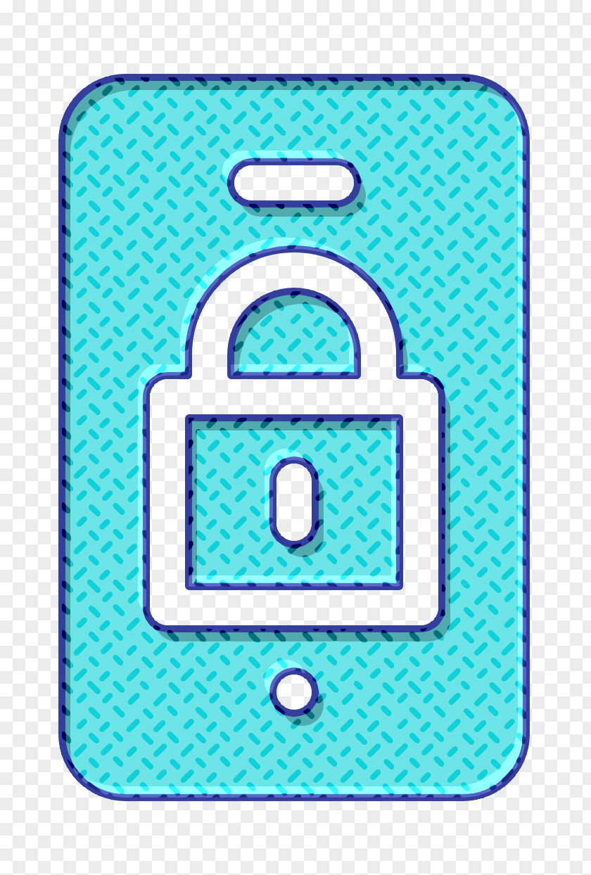 Padlock Icon Mobile Functions Smartphone PNG