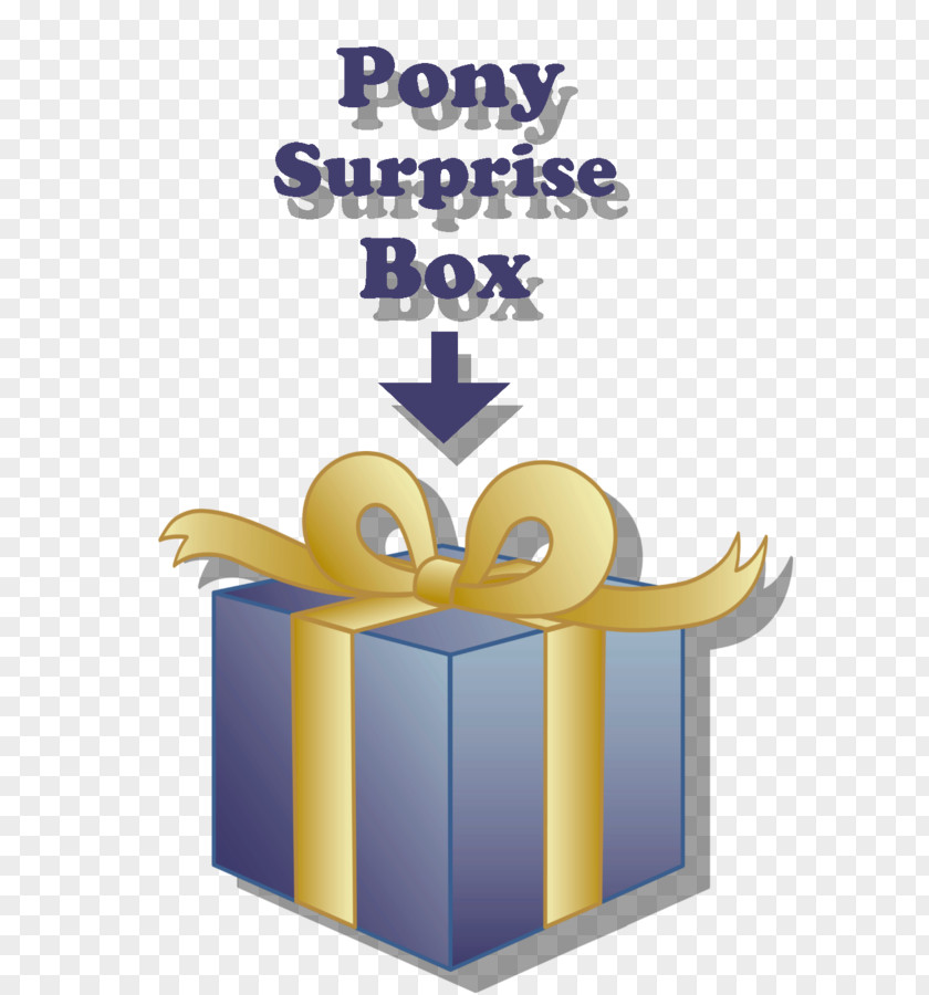 Pony Surprise Box Logo Brand Text Graphic Design Product PNG