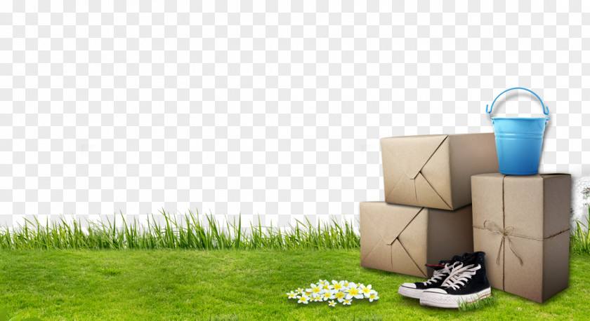 Carton Grass Background Material Lawn Cartoon Animation PNG