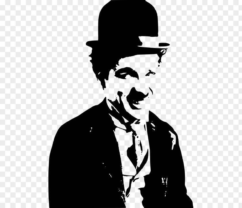 Charlie Chaplin The Tramp Quotation Smile Film Director Comedian PNG