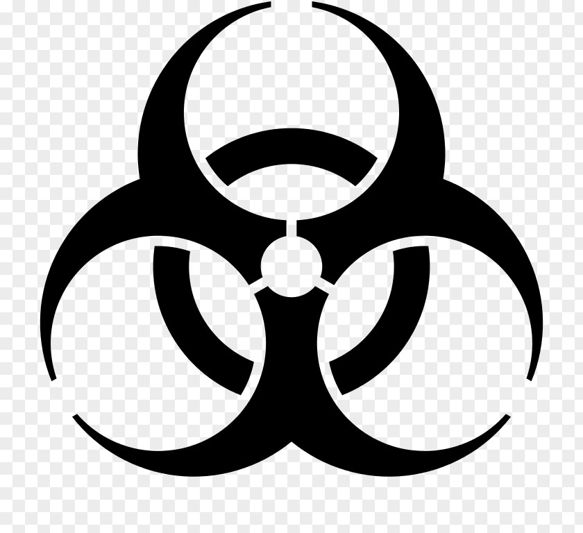 Cool Biohazard Symbols Biological Hazard Symbol Clip Art PNG