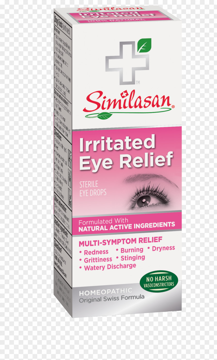 Eye Dry Syndrome Similasan Relief Drops & Lubricants Complete PNG