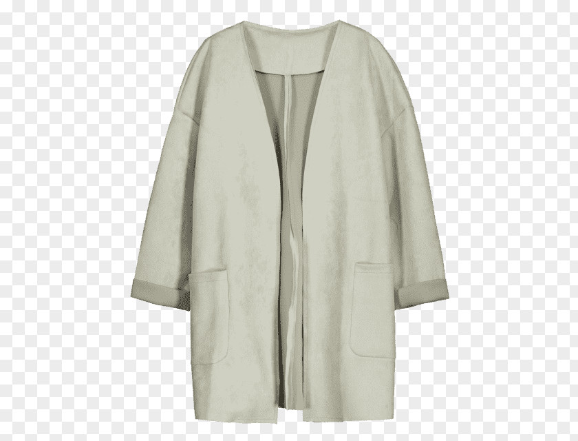 Trench Coat Beige PNG