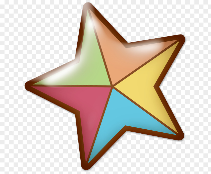 Triangle Star PNG