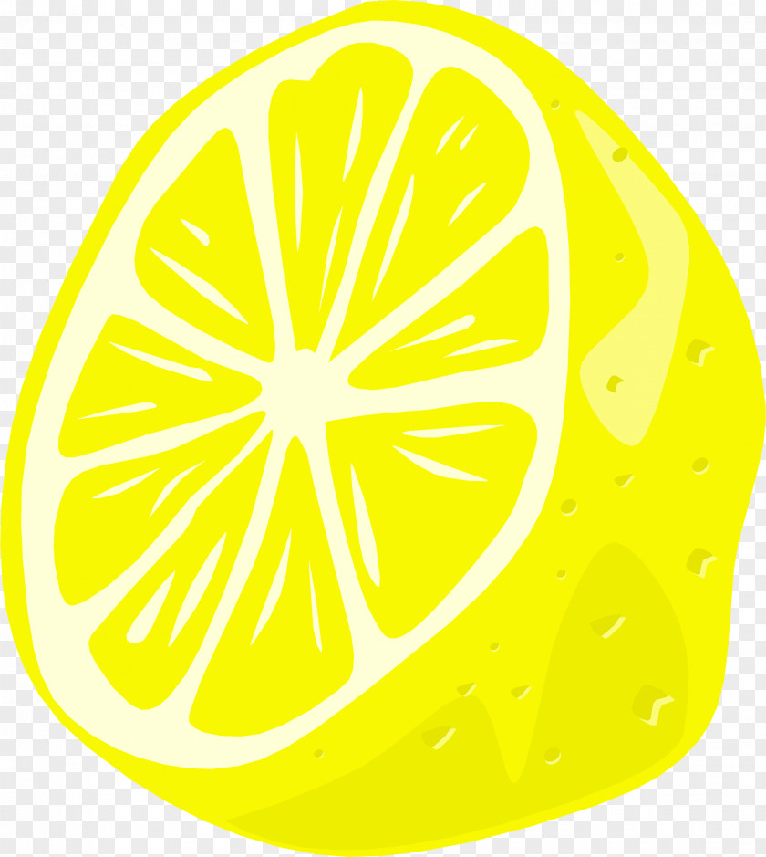 Yellow Citrus Lemon Fruit Plant PNG