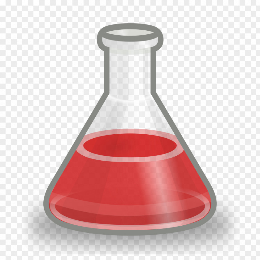 Chemical Laboratory Flasks Erlenmeyer Flask PNG