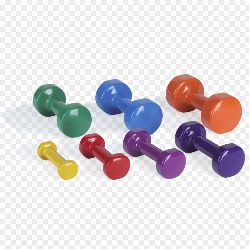 Dumbbell Zaalsport Plastic Material Hotel PNG