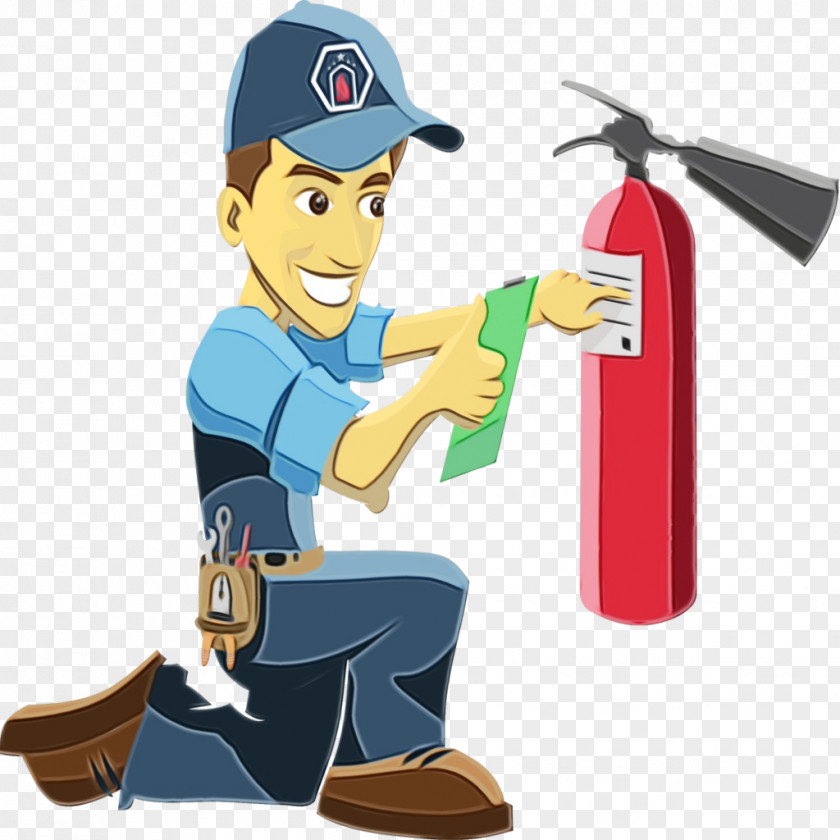 Fire Extinguisher Cartoon PNG