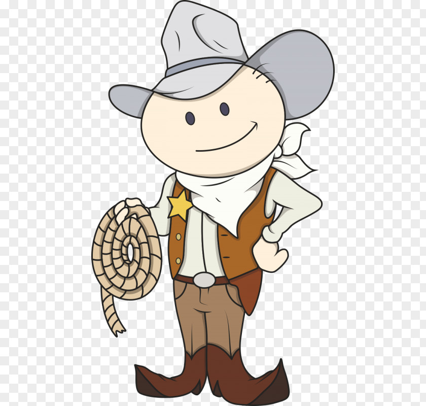Funny Cowboy Vector Graphics Stock Illustration Clip Art Royalty-free PNG