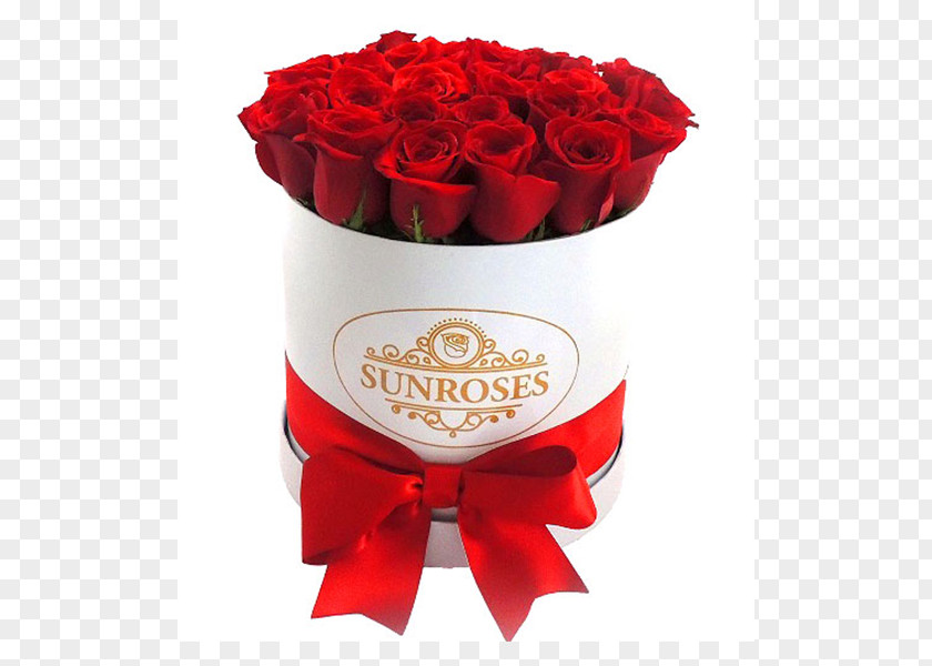 Gift Garden Roses Floral Design Box PNG