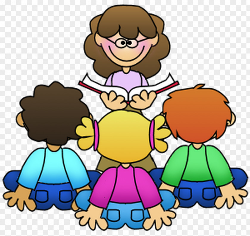 Om Guided Reading Teacher Student Clip Art PNG