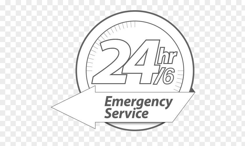 24 Hour Service Logo Brand Angle Font PNG