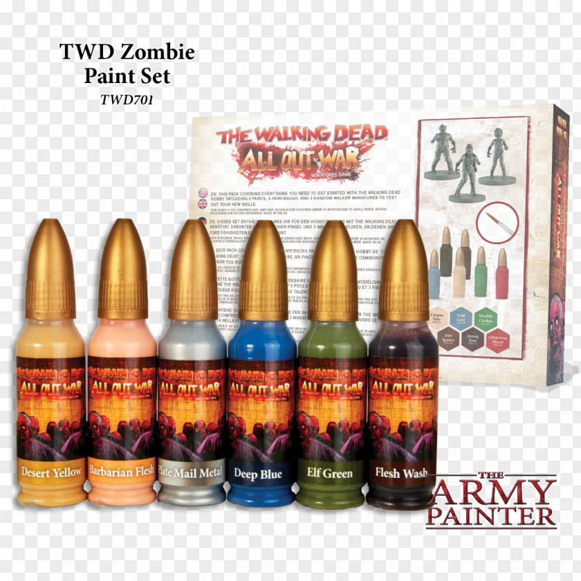 Armypainter Aps The Walking Dead Paint Brushes UNIF Wayland Games, Ltd. PNG