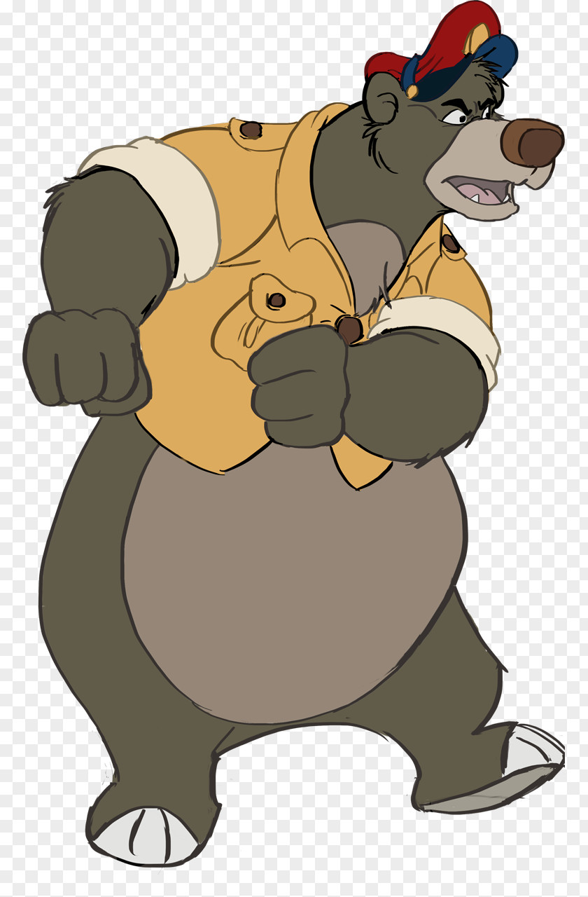 Cartoon Character Baloo The Jungle Book Mowgli PNG