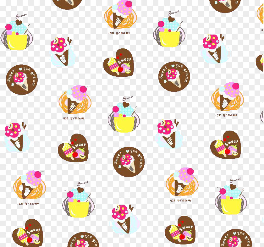 Cartoon Ice Cream Download Wallpaper PNG