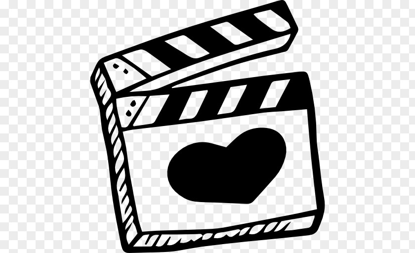 Hand Drawn Rattan Romance Film Director Clapperboard PNG