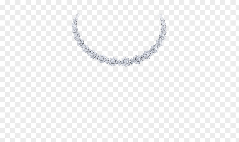 Platinum Safflower Three Dimensional Necklace Earring Jewellery Harry Winston, Inc. Diamond PNG