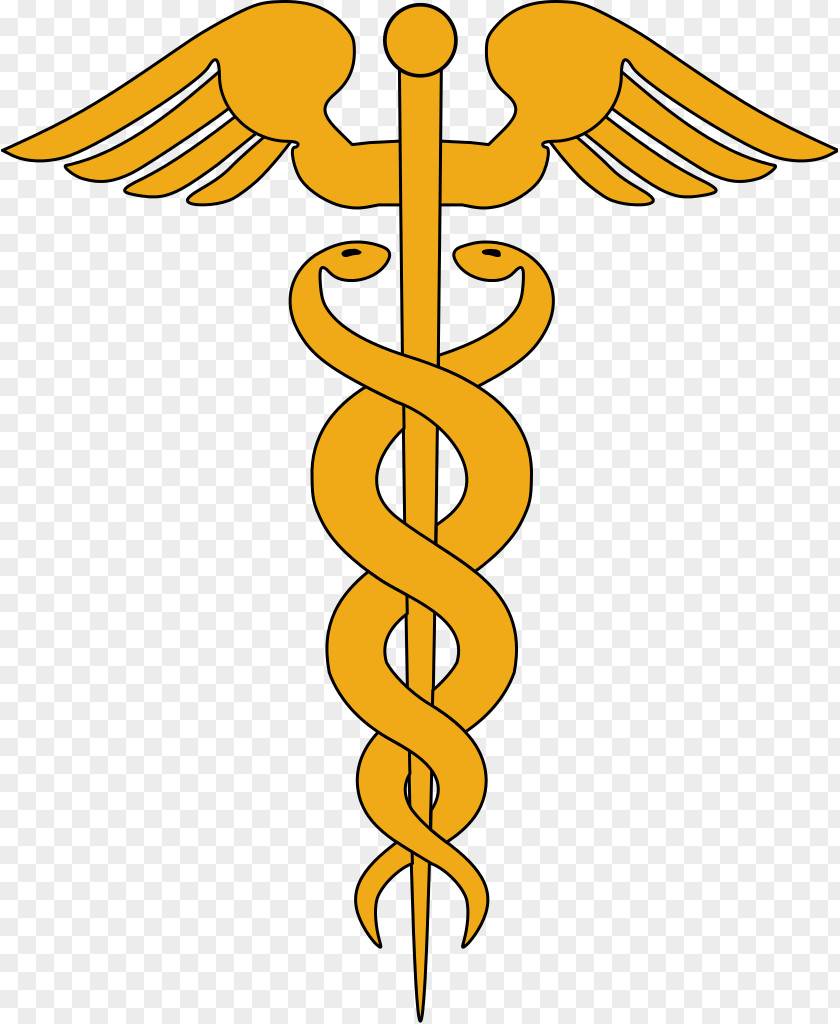 Symbol Staff Of Hermes Caduceus As A Medicine Rod Asclepius PNG