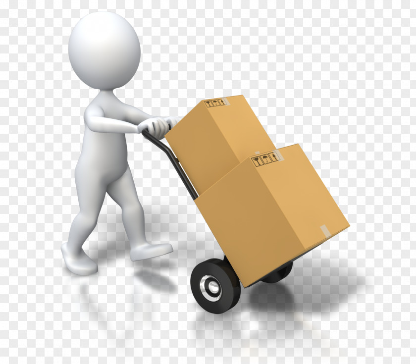 Animation Mover Cardboard Box PNG