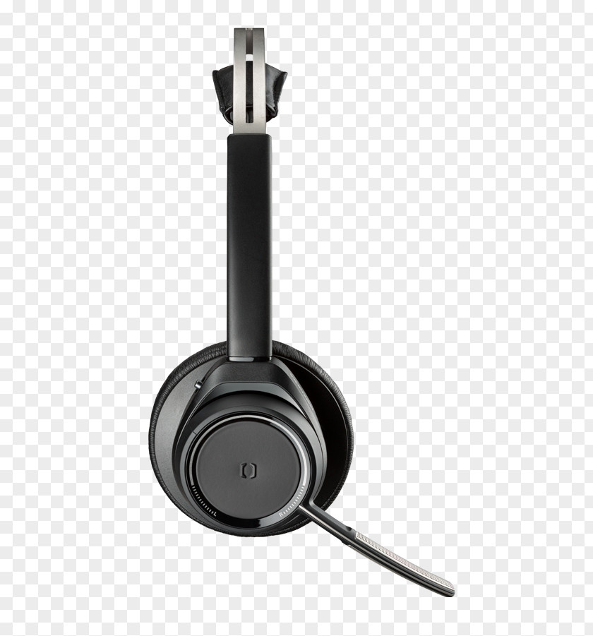 Bluetooth Headset Headphones Plantronics Voyager Focus UC B825 Microphone Wireless PNG