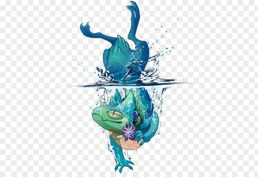 Frog Tree Turquoise PNG