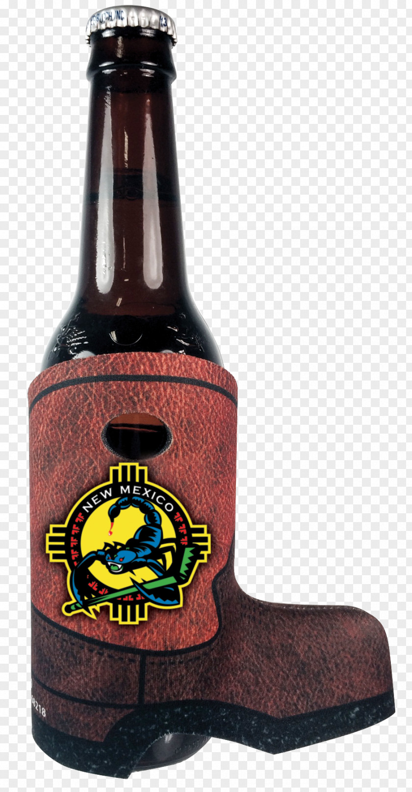 Beer Bottle Koozie Glass PNG