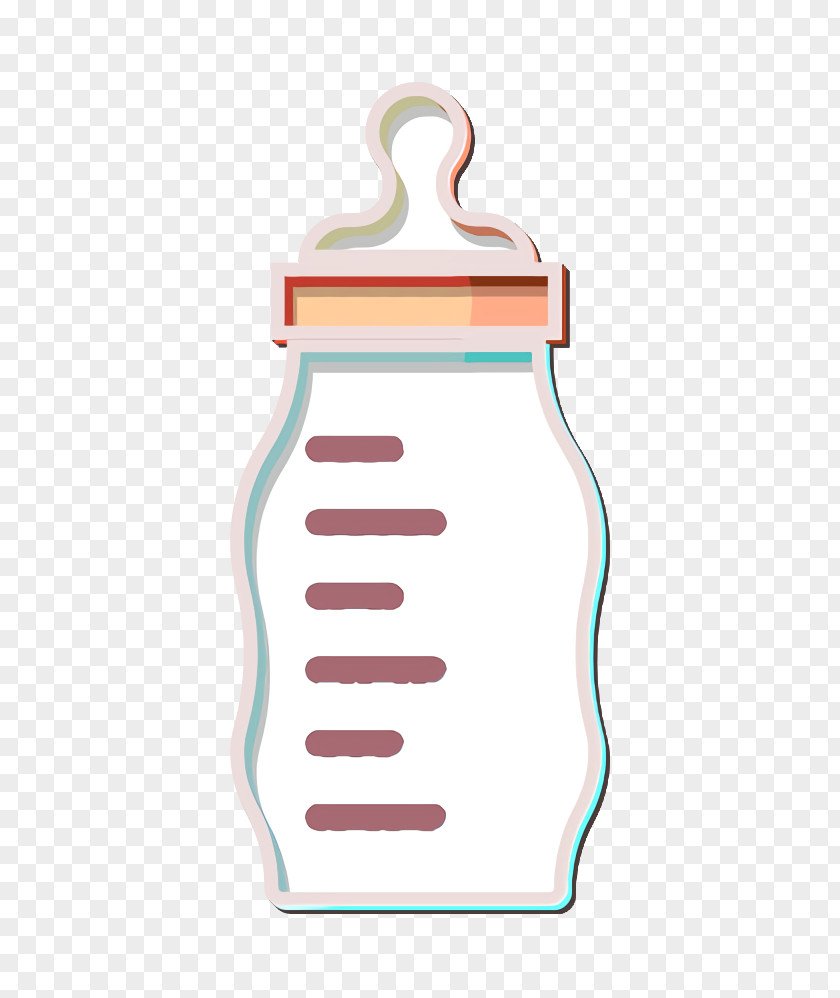 Feeding Bottle Icon Baby Shower Milk PNG